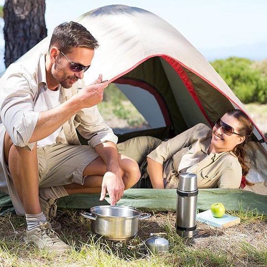 tent kachel / Draagbare Lichtgewicht - camping gas stove Portable collapsible, 17.8L x 17.8W x 9H centimetres — afbeelding 5