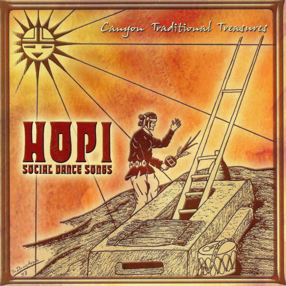 Bernard Dawahoya & Hopi Singers - Hopi Social Dance Songs (CD)