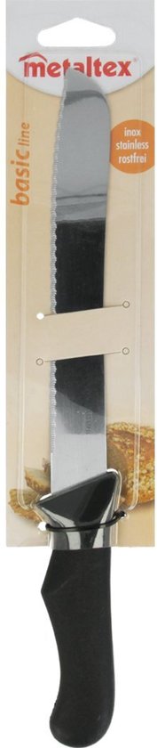 Metaltex Basic Line Keukenmes 21.5 cm RVS/Zwart