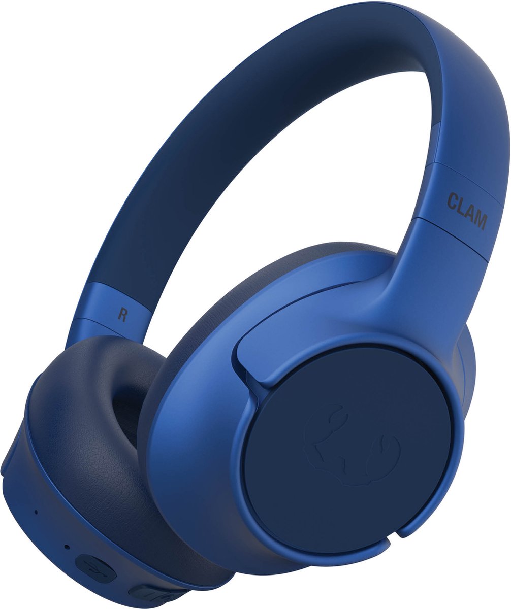 Fresh ‘n Rebel Clam Fuse – Draadloze Bluetooth Koptelefoon met Active Noise Cancelling - 45 uur Speelduur - True Blue