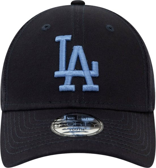 New Era - 6 tot 12 Jaar - Youth Cap - LA Dodgers Youth League Essential Navy 9FORTY Adjustable Cap - New Era