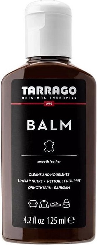 Tarrago leather care balm - 006 - dark brown - 125ml