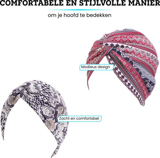 Chemo-hoofddeksels voor dames, zachte stretch-beanie uit het VK, tulband, hoofdsjaals, chemo-mutsjes, hoofddoeken, hoofddoek met bloemen, zacht stretch-hoedje, Animal Print