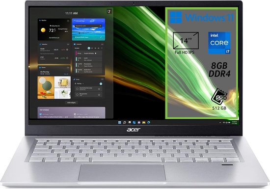 1. Beste Ultrabook: Acer Swift 3 OLED (2022)