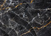 Inductie beschermer | Dark en gold marble | 60 x 52 cm | Onze materialen zijn PVC vrij en hygienisch