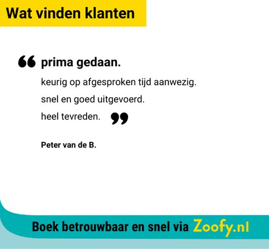 Installatie regendouche - Door Zoofy in samenwerking met bol.com - Installatie-afspraak gepland binnen 1 werkdag