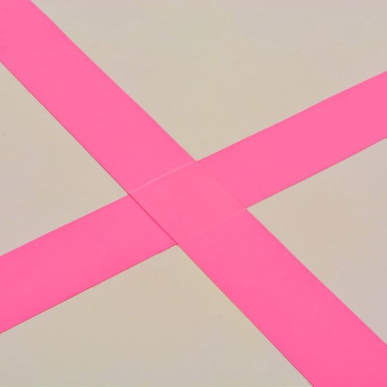 vidaXL-Gymnastiekmat-met-pomp-opblaasbaar-700x100x10-cm-PVC-roze
