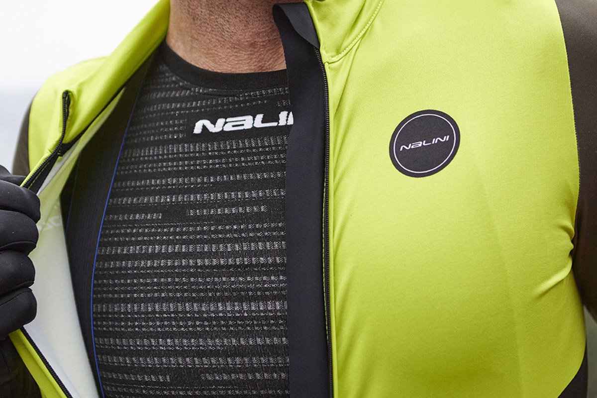 BH Team Maillot de Cyclisme Manches Longue Homme + Pantalon À Bretelle Vélo Route GEL Ensemble