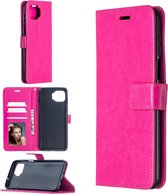 Portemonnee Book Case Hoesje Geschikt voor: Motorola Moto G 5G Plus -  roze