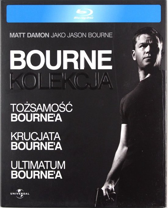 Bourne Trylogia: Tożsamość Bourne'a / Krucjata Bourne'a / Ultimatum Bourne'a [BOX] [3xBlu-Ray]