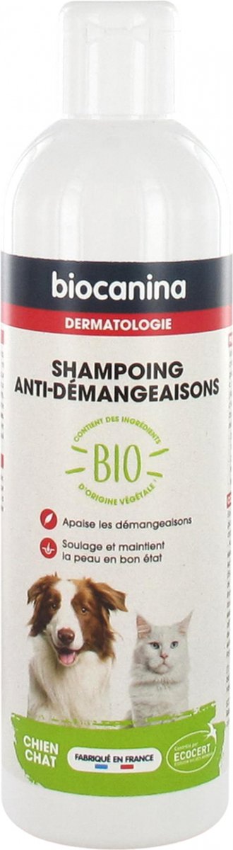 Biocanina Biologische Anti-jeuk Shampoo Voor Honden en Katten 240 ml