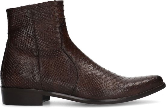 Sacha - Heren - western boots met snakeskin