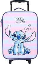 Valise trolley Stitch Made to Roll - Blauw - Lilo & Stitch - Valise de voyage