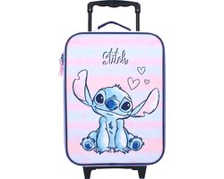Stitch Made to Roll Trolley Koffer- Blauw - Lilo & Stitch - Reiskoffer