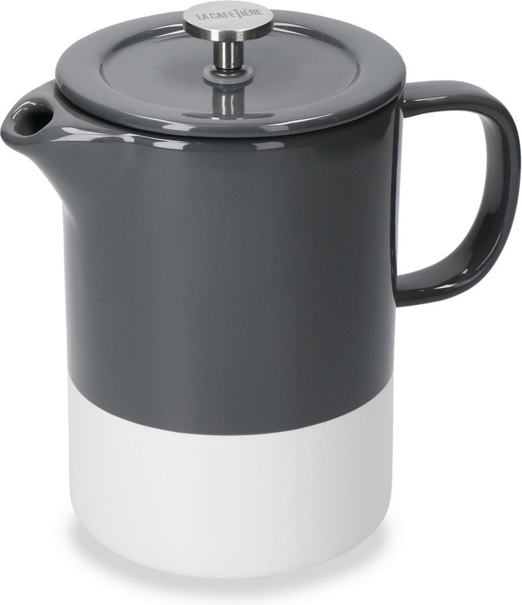 La Cafetiere La Cafetière Barcelona Keramische Franse Pers met Herbruikbaar Roestvrijstalen Filter