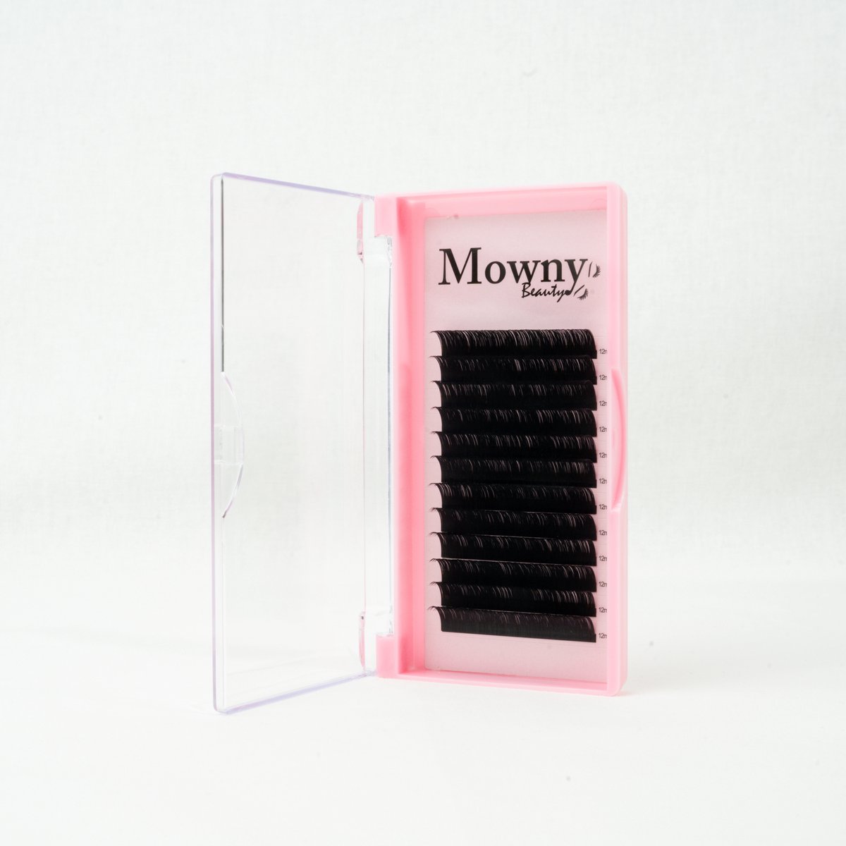 Goedkoopste One by one wimperextensions - D-krul - 0,20mm - 12mm - Mowny Beauty