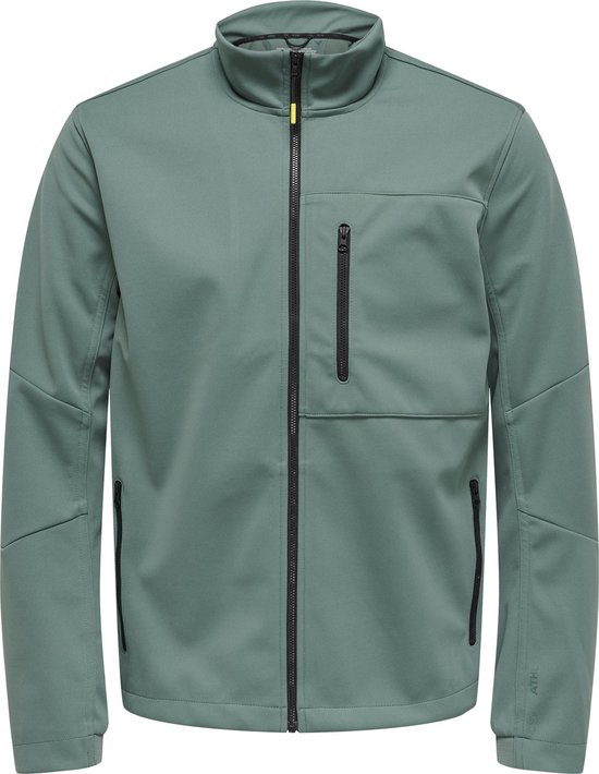 ONLY & SONS ONSJORDY SOFTSHELL JACKET ATHL Heren Jas - Maat S