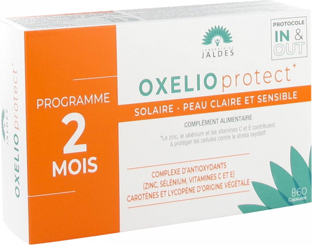 Goedkoopste Jaldes Oxelio Protect Sun Care Voor de Lichte en Gevoelige Huid 60 Capsules