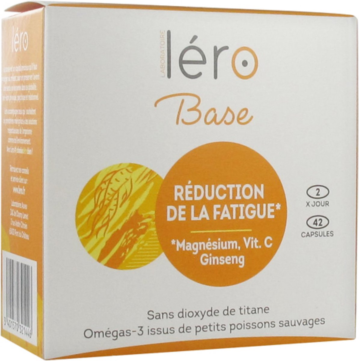 Goedkoopste Léro Basis Vermoeidheidsreductie 42 Capsules