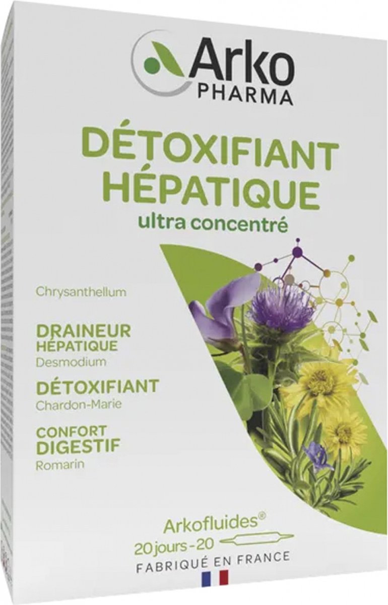 Goedkoopste Arkopharma Arkofluides Hepatic Detox 20 Ampullen