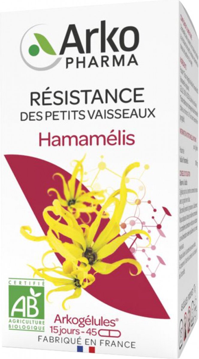 Goedkoopste Arkopharma Arkogélules Hamamelis Bio 45 Capsules