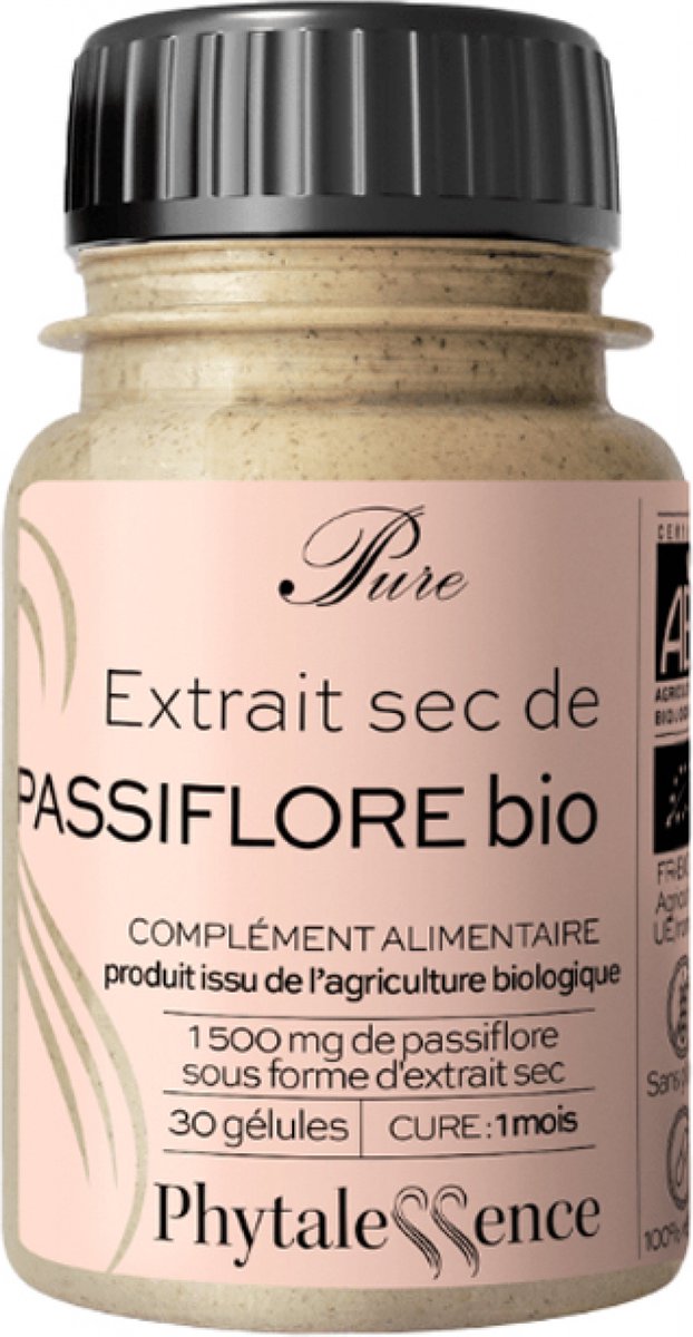 Phytalessence Puur Passiflore Biologisch 30 Capsules