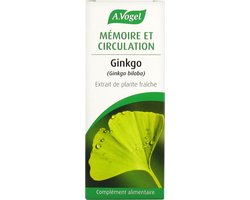 A.Vogel Geheugen en Bloedsomloop Gingko Vers Plantenextract 50 ml