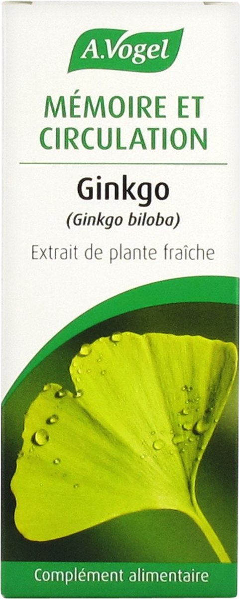 A.Vogel Geheugen en Bloedsomloop Gingko Vers Plantenextract 50 ml
