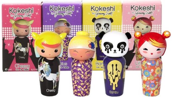 KOKESHI Coffret 4 Miniatures EDT 5ML