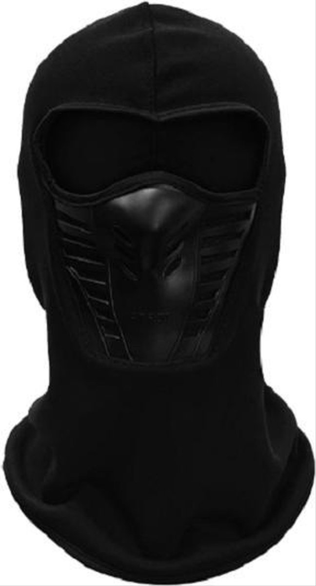 CHPN Bivakmuts Balaclava- Motormuts- Skimuts Helmmuts – Universeel One Zwart