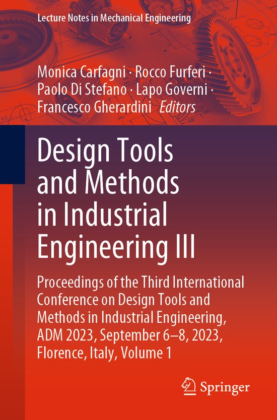 Lecture Notes in Mechanical Engineering- Design Tools and Me ... - cover