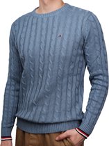 Tommy Hilfiger | Heren | Cable knit Jumper | Faded Blue | S