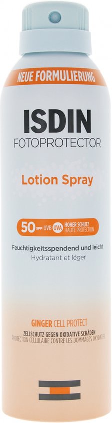 isdin fotoprotector lotion spray spf50 250ml