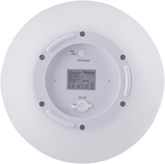 Human Comfort Cosy Florac - Tafellamp - Sfeerlamp Binnen & Buiten - Oplaadbaar - 3 Lichtstanden - IP44 Waterbestendig — afbeelding 4