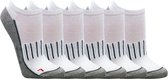 Antibacteriële sportsokken | Witte sneakersokken | Merk: Aegis | Maat: 39-42 | Aantal: 6 paar
