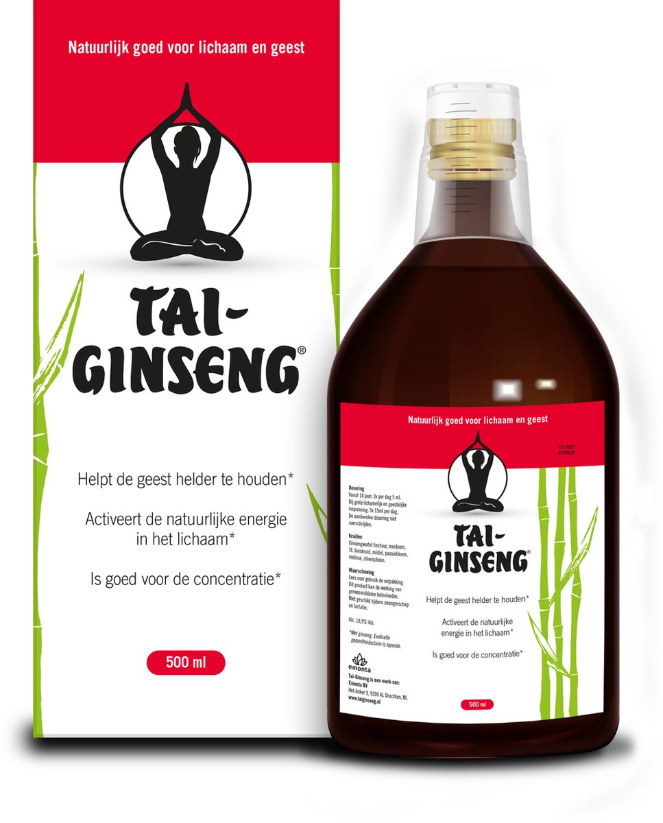 Goedkoopste Tai-Ginseng Elixer - 500 ml