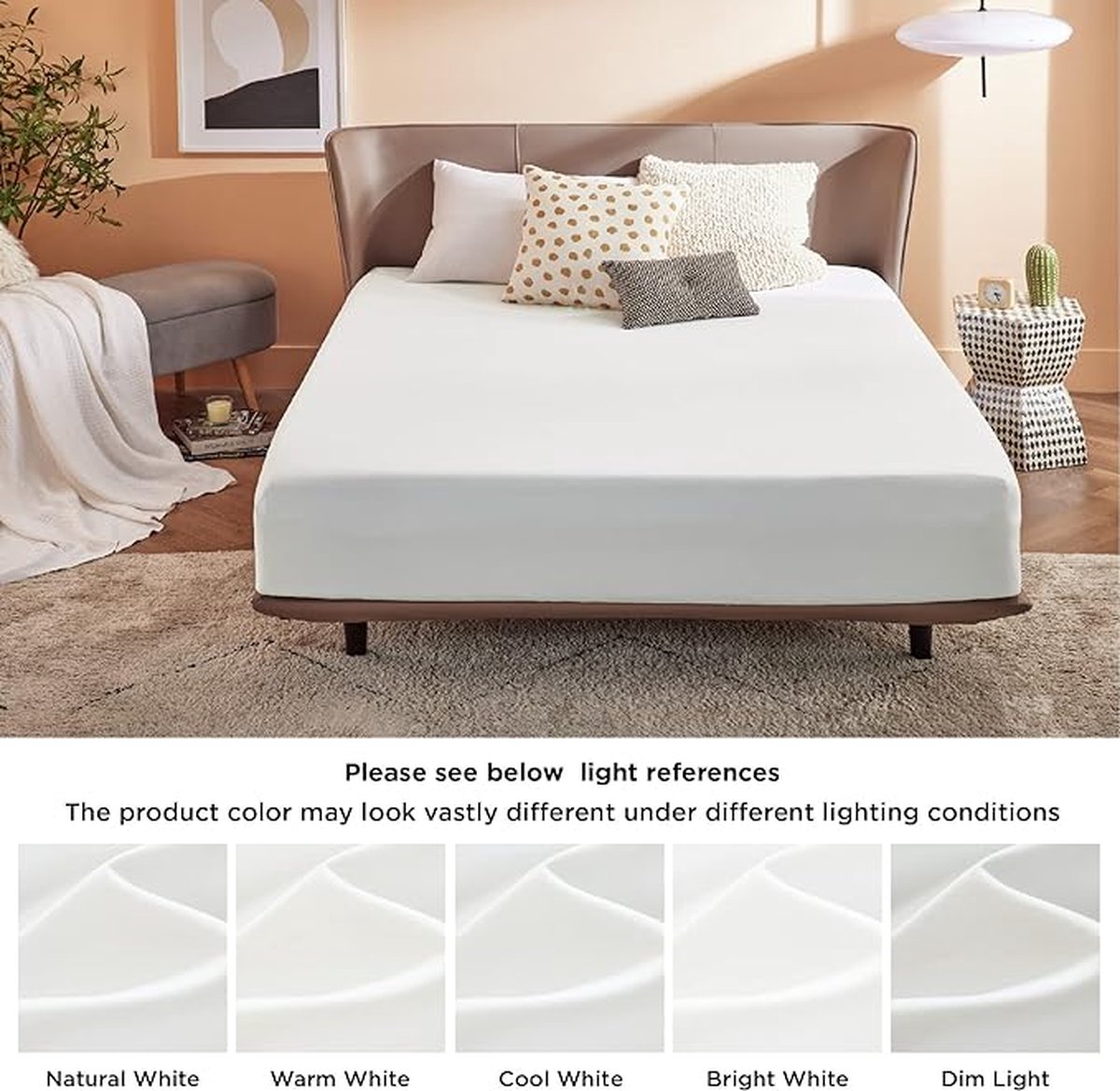 hoeslaken, 100% katoen, Cotton Soft - Anti-allergie \ Bijzonder ademend, resistent, huidvriendelijk 140 x 200 cm