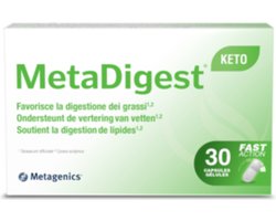 Metagenics Metadigest Keto 30 capsules