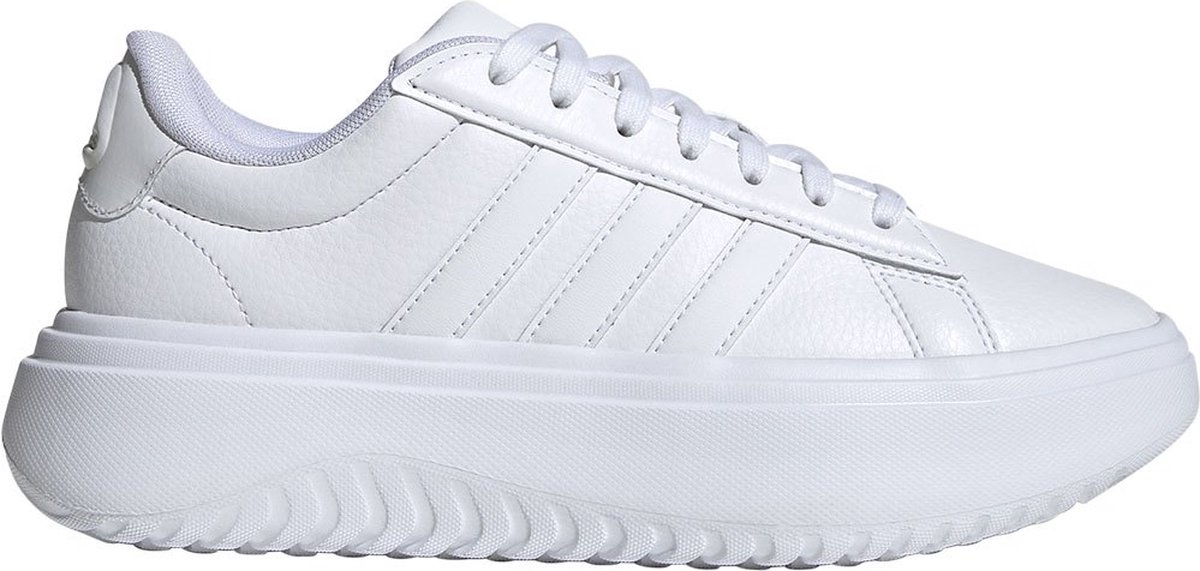 Adidas Grand Court Platform Schoenen 2/3 Vrouw Wit