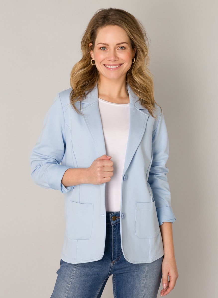 ES&SY Milan Blazer - Light Blue - maat 38