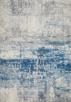 Vloerkleed Nourison Lux Ivory Blue LUX07 - maat 160 x 230 cm