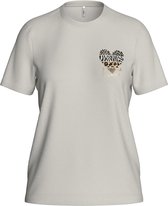 ONLY ONLFREE LIFE REG S/S TOP BOX CC JRS Dames T-shirt - Maat M