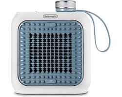 De’Longhi Capsule Desk - Keramische ventilatorkachel met gerichte warmte en laag energieverbruik - 360W - Blauw/Wit - HFX10B03.LB