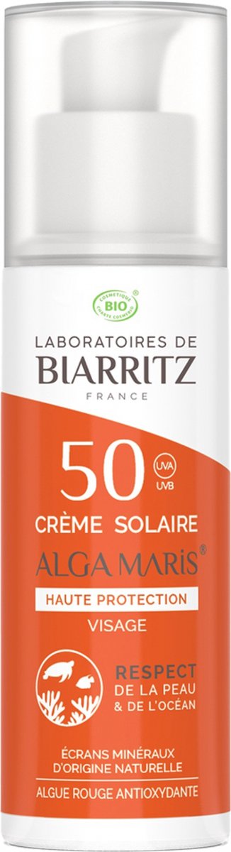 Goedkoopste Laboratoires de Biarritz - Suncare - Alga Maris - Gezichtszonnebrand SPF50 50ml
