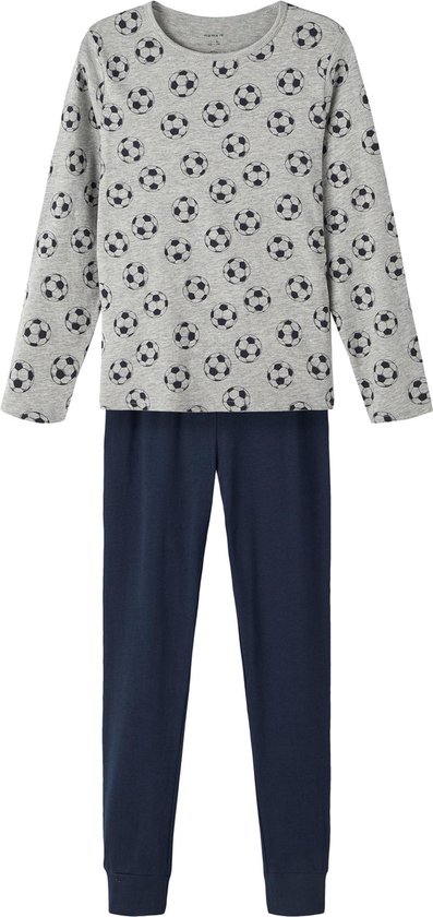 NAME IT NKMNIGHTSET MELANGE FOOTBALL NOOS Pyjama Garçons - Taille 86/92