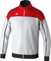 Erima Change Trainingsjack Heren - Wit / Rood / Zwart | Maat: XL