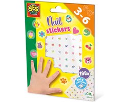 foto van SES - Nagelstickers - 198 nageltransfers - makkelijk aan te brengen met water - makkelijk te verwijderen - geschikt voor jonge kinderen