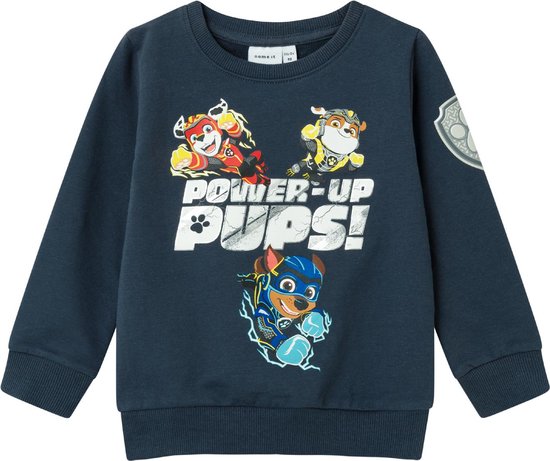 NAME IT NMMOLLIS PAWPATROL SWEAT BRU CPLG Jongens Trui - Maat 86