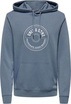 Pull pour homme ONLY & SONS ONSLAMER REG INTERLOCK SWEAT HOODIE - Taille S