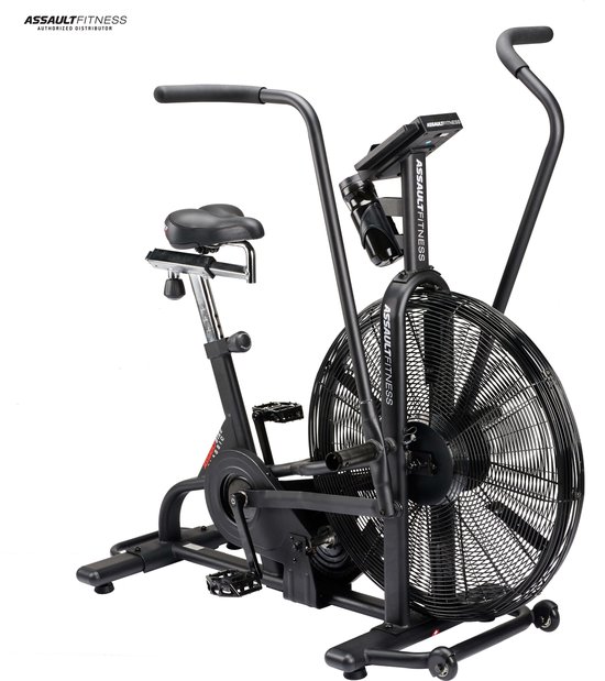 Foto: Assault fitness airbike classic fitbike hometrainer crosstrainer assault bike bekendste in de fitness industrie crossfit zwart